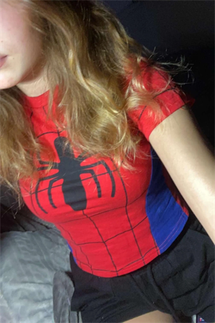 Red Dark Spider Bluz