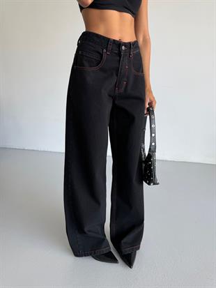 Red Skull Unisex Baggy Jean