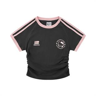 Sanrio Hello Kitty Büzgülü Crop