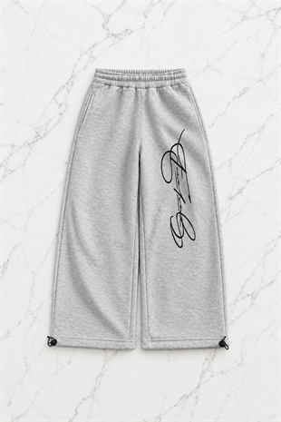 Signature Script Baggy Unisex Eşofman Altı