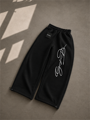 Signature Script Baggy Unisex Eşofman Altı