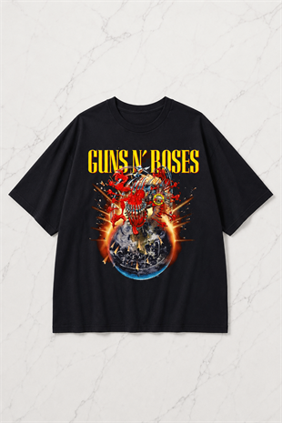 Siyah Guns N Roses European And Middle East Tour 2025 Unisex T-shirt