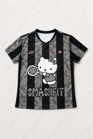 Siyah Hello Kitty Black Jersey Forma