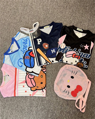 Siyah Hello Kitty Detail Jersey Forma