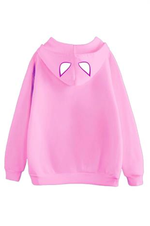 Spider Web Detail Oversize Unisex Sweatshirt