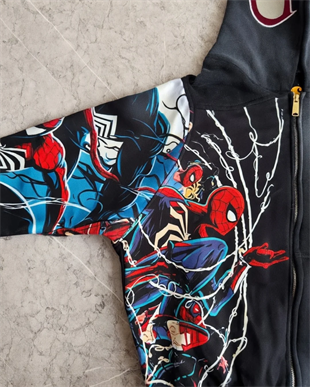 Spider-Man Unisex Oversize Ceket Hırka Hoodie | ÖN SATIŞ