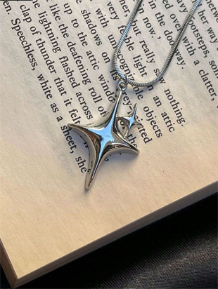 Star Silver Aesthetic Kolye