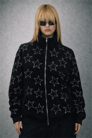 Star Taş Design Oversize Hırka