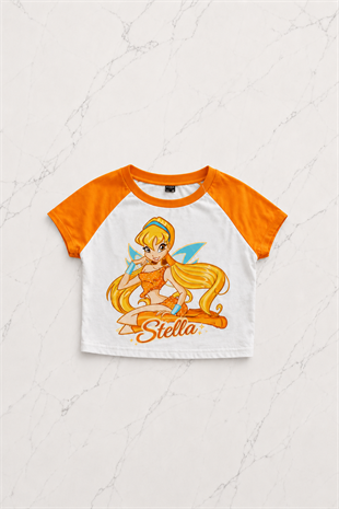 Stella Turuncu Şort T-shirt Takım