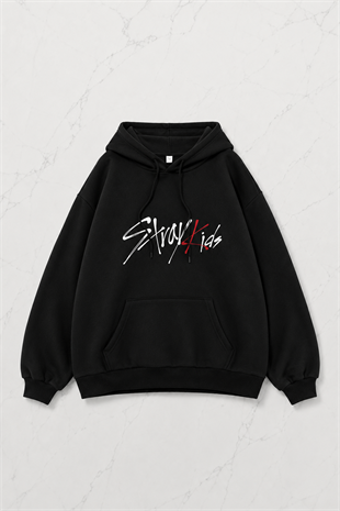 Stray Kids Detail Oversize Unisex Sweatshirt
