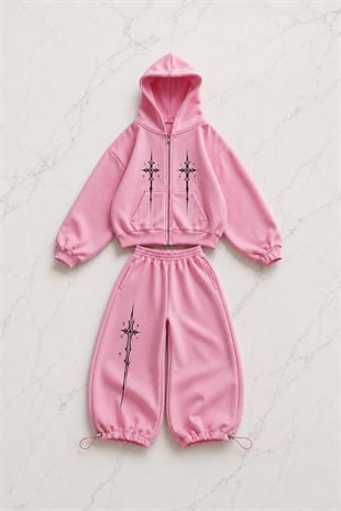 Sword Sain Baggy Kalıp Unisex Eşofman Takımı