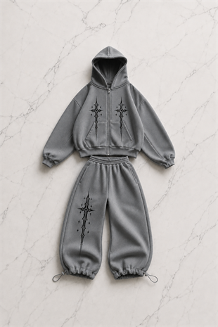 Sword Sain Baggy Kalıp Unisex Eşofman Takımı