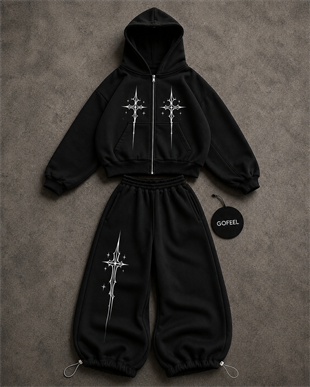 Sword Sain Baggy Kalıp Unisex Eşofman Takımı