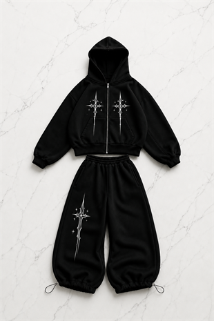 Sword Sain Baggy Kalıp Unisex Eşofman Takımı