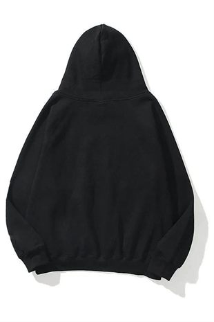 Unisex Ungrateful Sweatshirt Hoodie Siyah