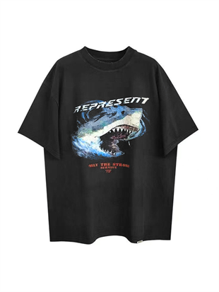 Vintage Animal Oversize Unisex T-shirt