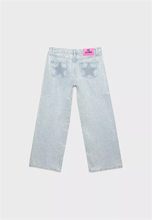 Viral Momyy Star Detail Baggy Jean