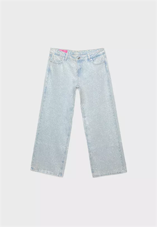 Viral Momyy Star Detail Baggy Jean