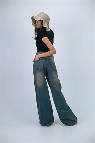 Y2k Extra Tint Baggy Unisex Yıkamalı Pantolon