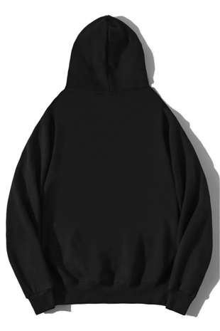 Y2K Unisex Oversize Taşlı White Spider Hoodie Sweatshirt