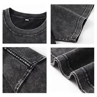 Yıkamalı McQueen Baskılı Unisex Oversize T-shirt