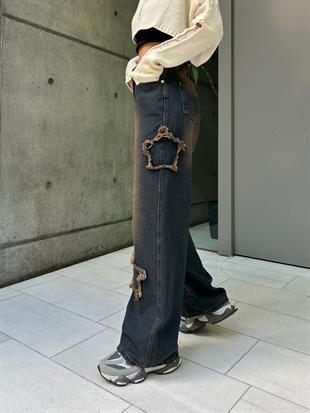 Yıldız Detail Aeshtetic Eskitme Jean