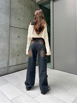 Yıldız Detail Aeshtetic Eskitme Jean
