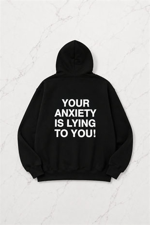 Your Anxiety Detail Oversize Unisex Sweatshirt