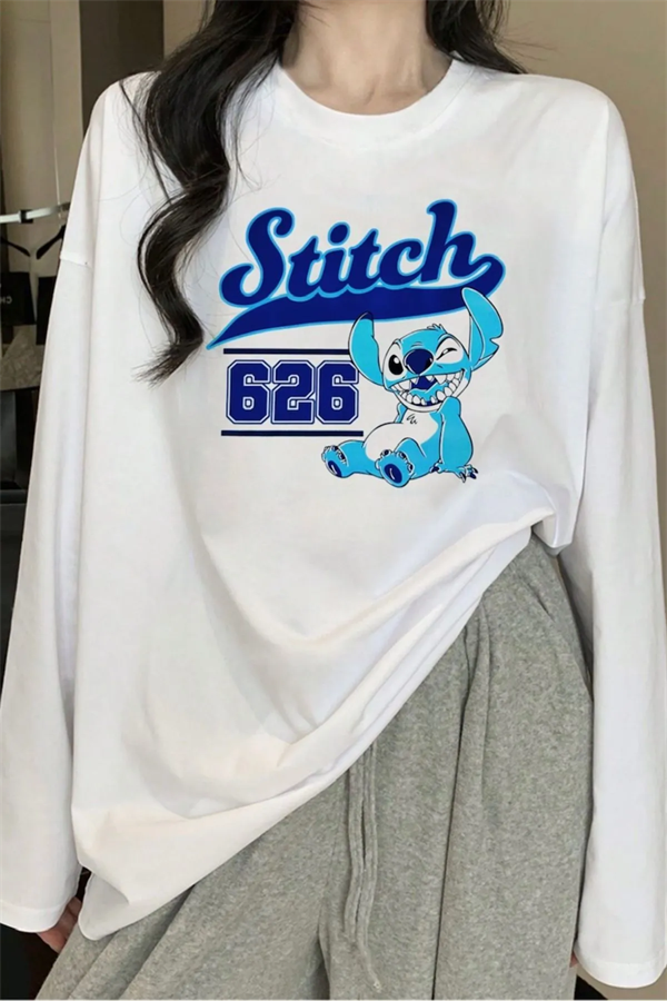 beyaz-unisex-stitch-karakter-
