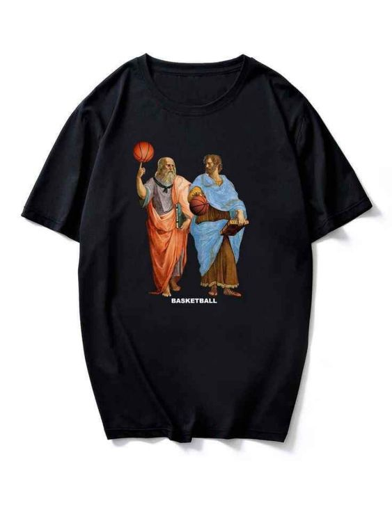 Aristoteles Detaylı Oversize Unisex T-shirt