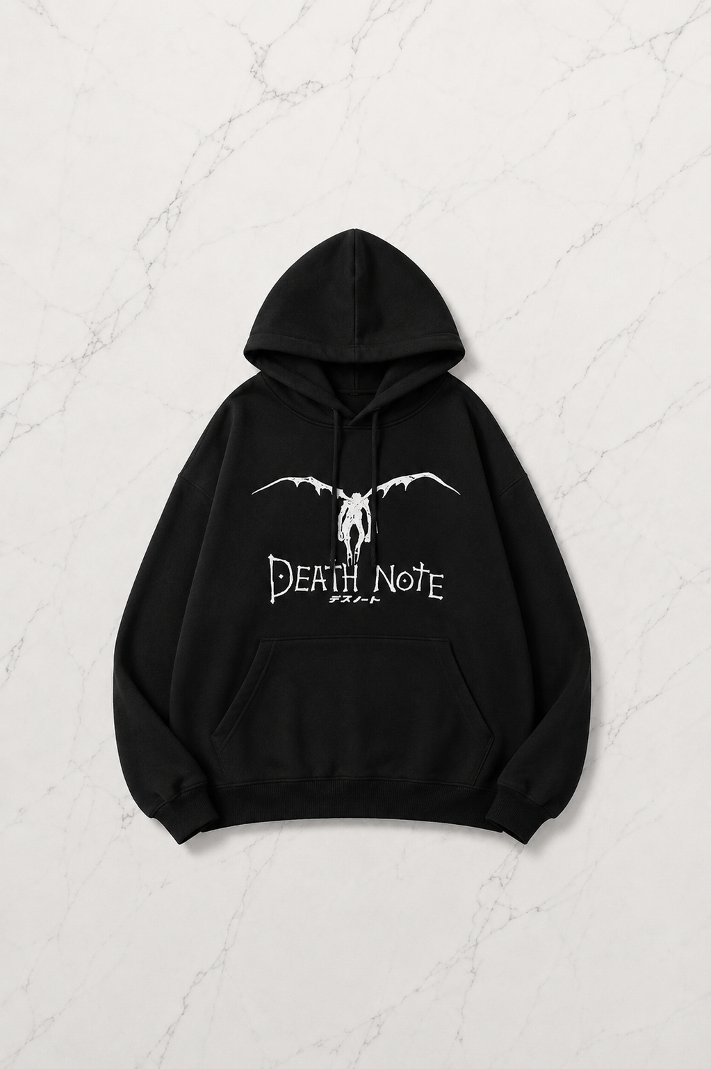 Death Note Detail Oversize Unisex Sweatshirt