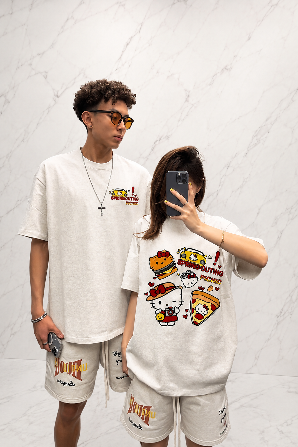(Erkek) Spring Outing Oversize Unisex T-shirt