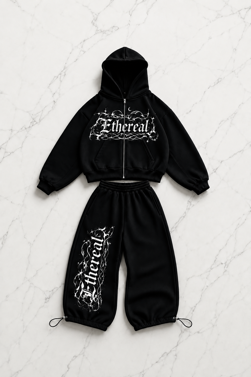 Ethereal Baggy Kalıp Unisex Eşofman Takımı