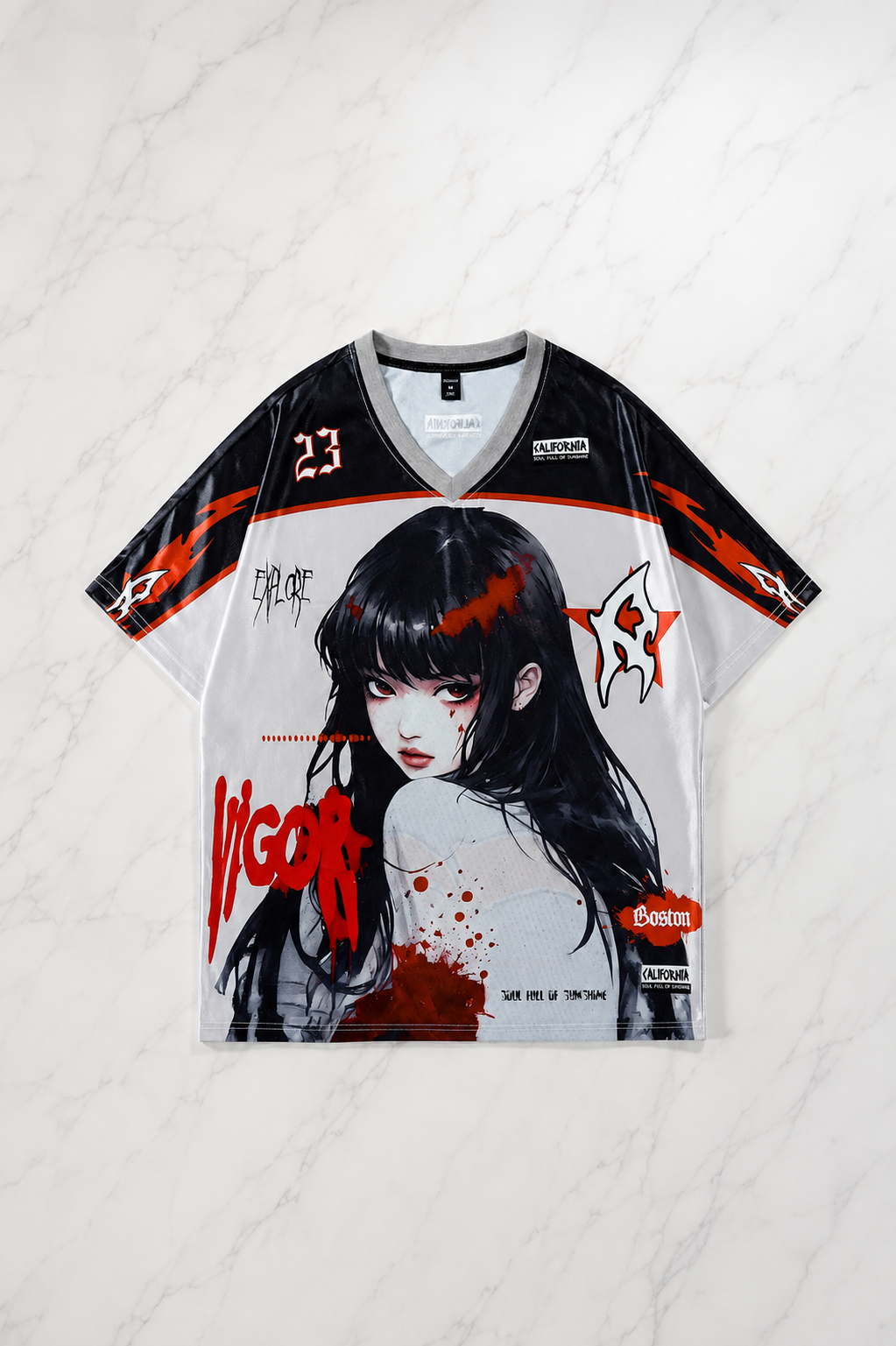 Gothic Detail Unisex Jersey Forma