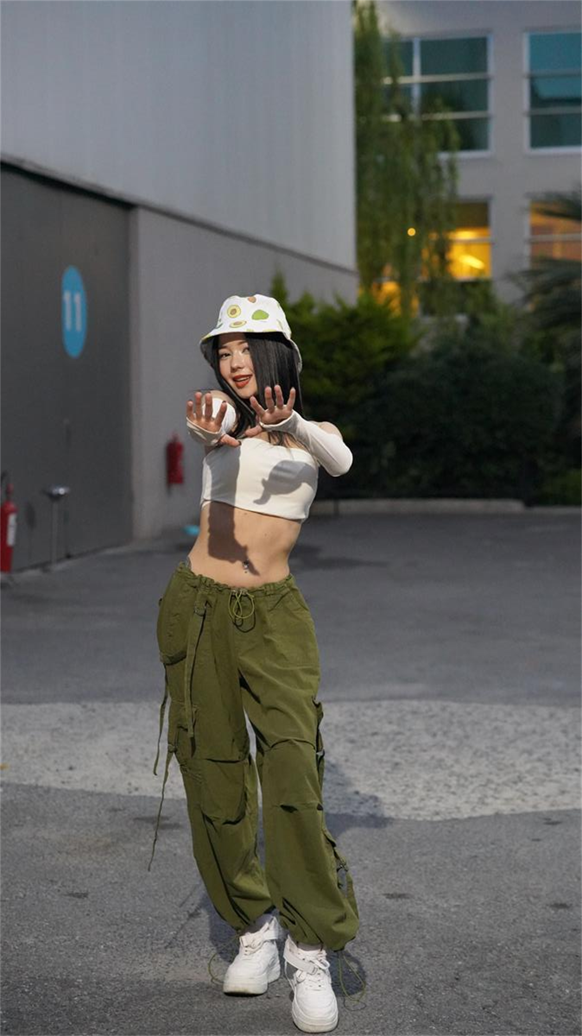 Haki Extra Baggy Bol Paça Pantolon