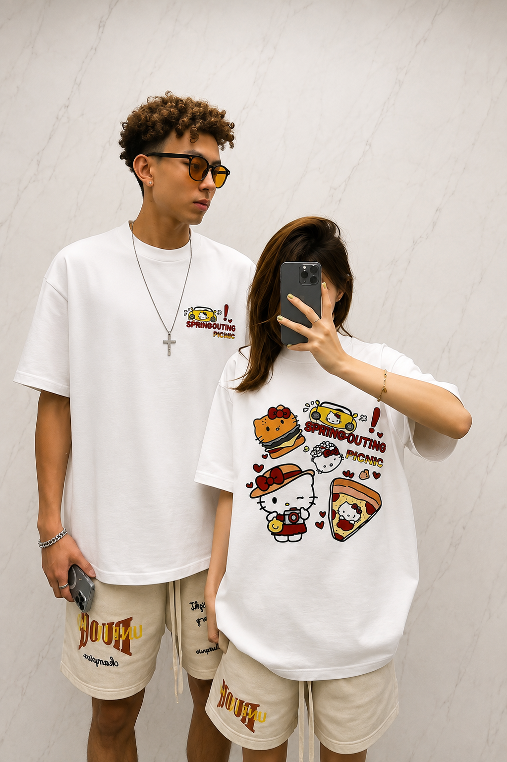 (Kadın) Spring Outing Oversize Unisex T-shirt