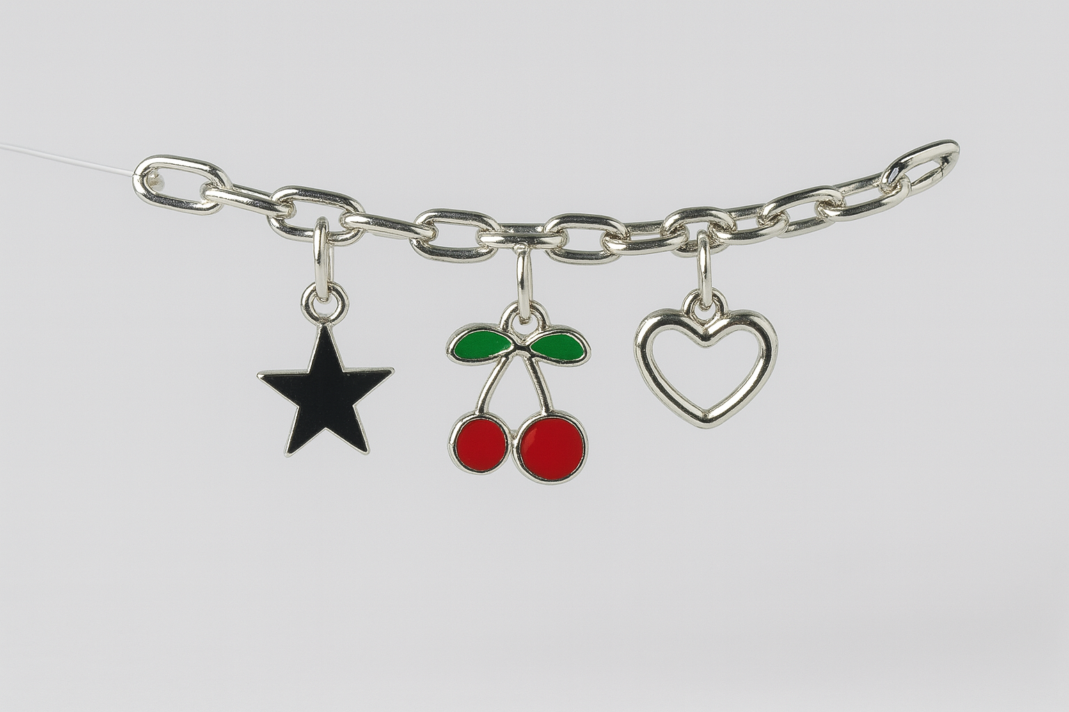 Kiraz Star Heart Bileklik
