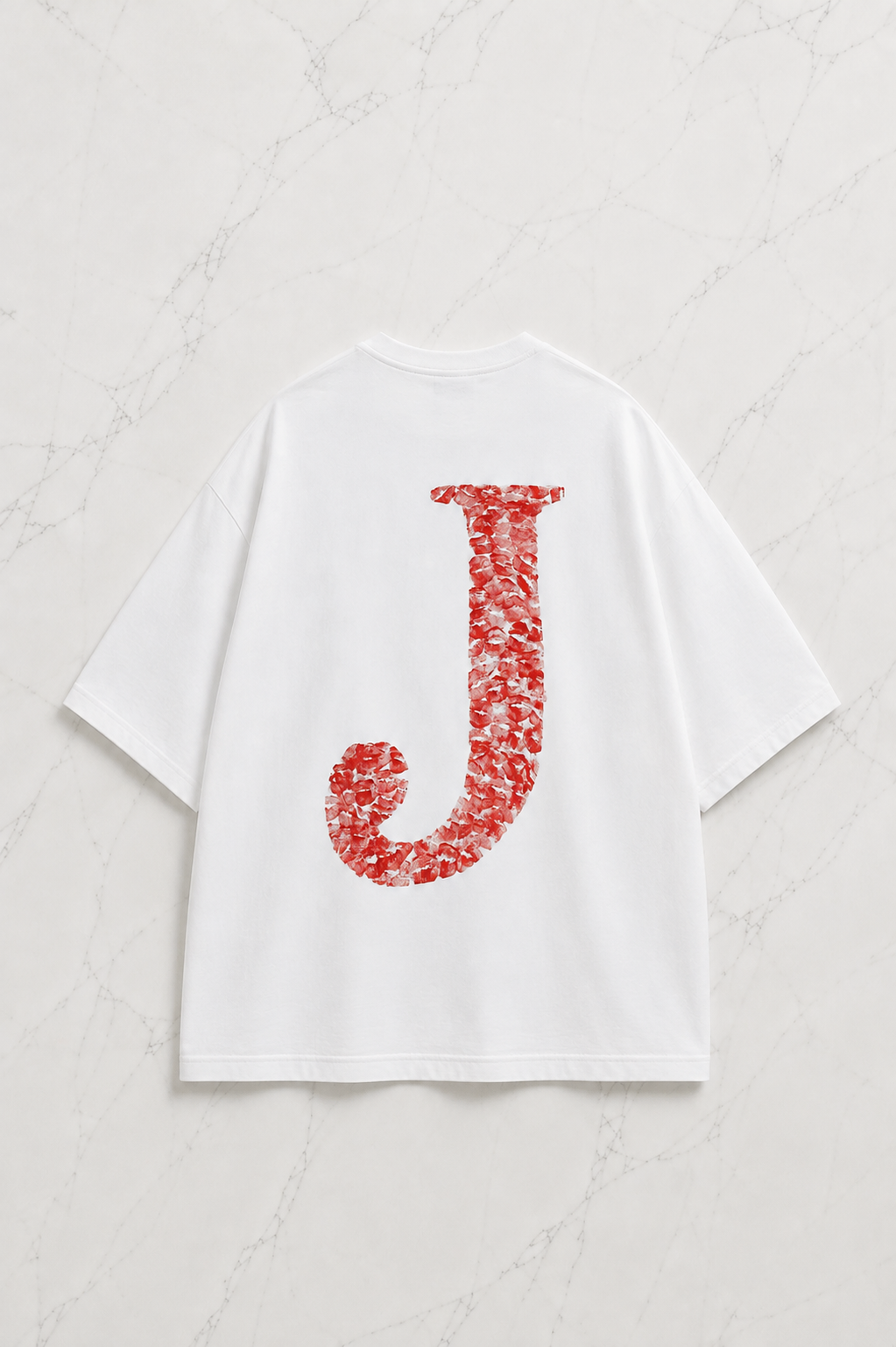 Kiss Design J Harfi Oversize T-shirt
