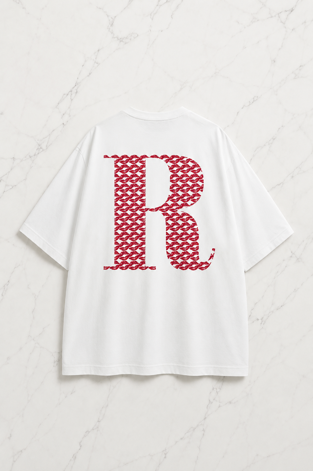 Kiss Design R Harfi Oversize T-shirt