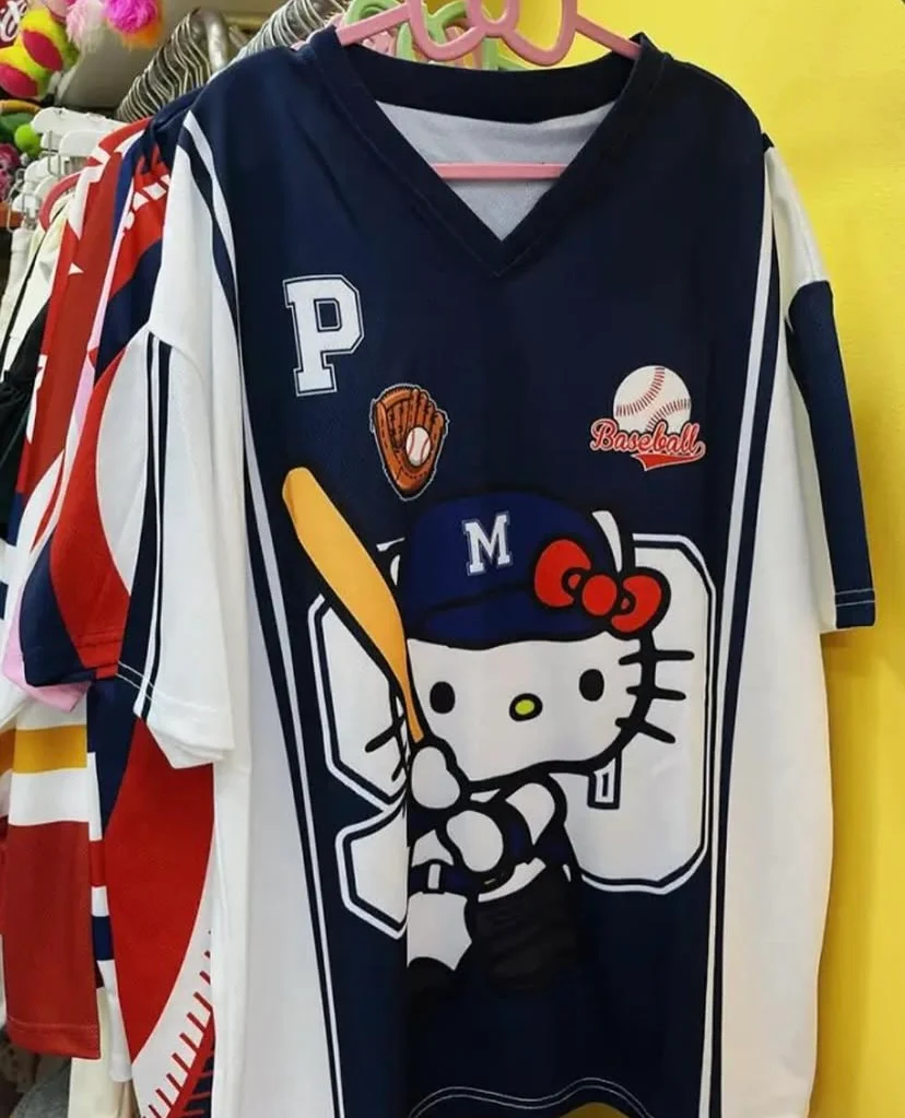 Lacivert Hello Kitty Detail Jersey Forma