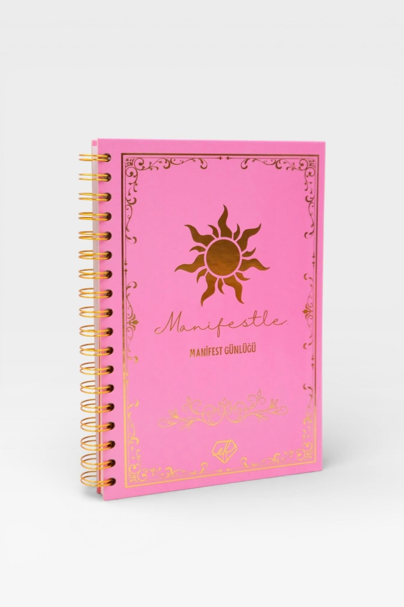 MANİFESTLE Manifest Günlüğü Ajanda Pembe S1