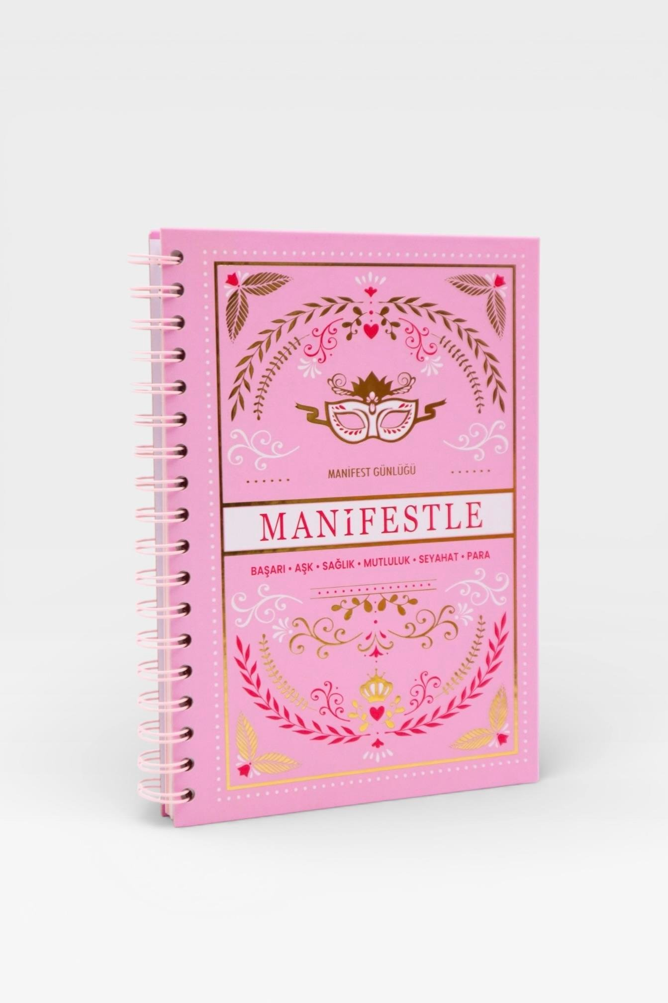 MANİFESTLE Manifest Günlüğü Ajanda Pembe S2
