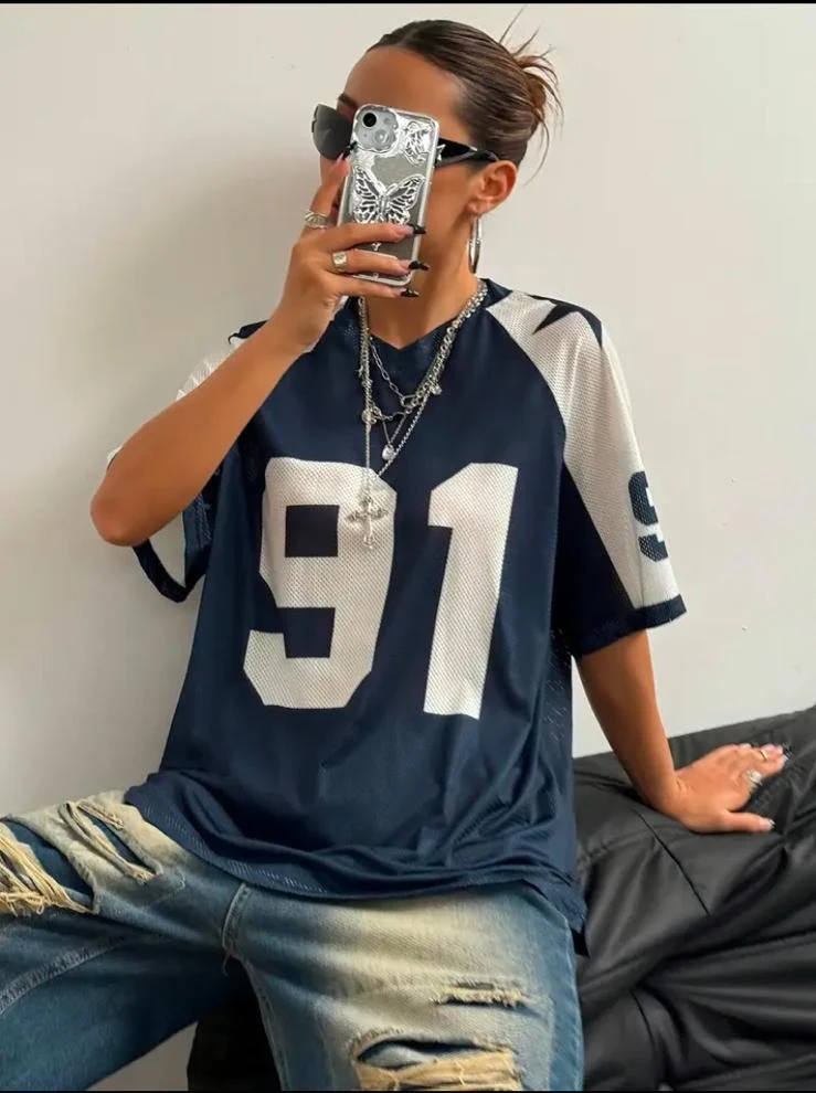 Mavi 91 Number Jersey T-shirt Forma