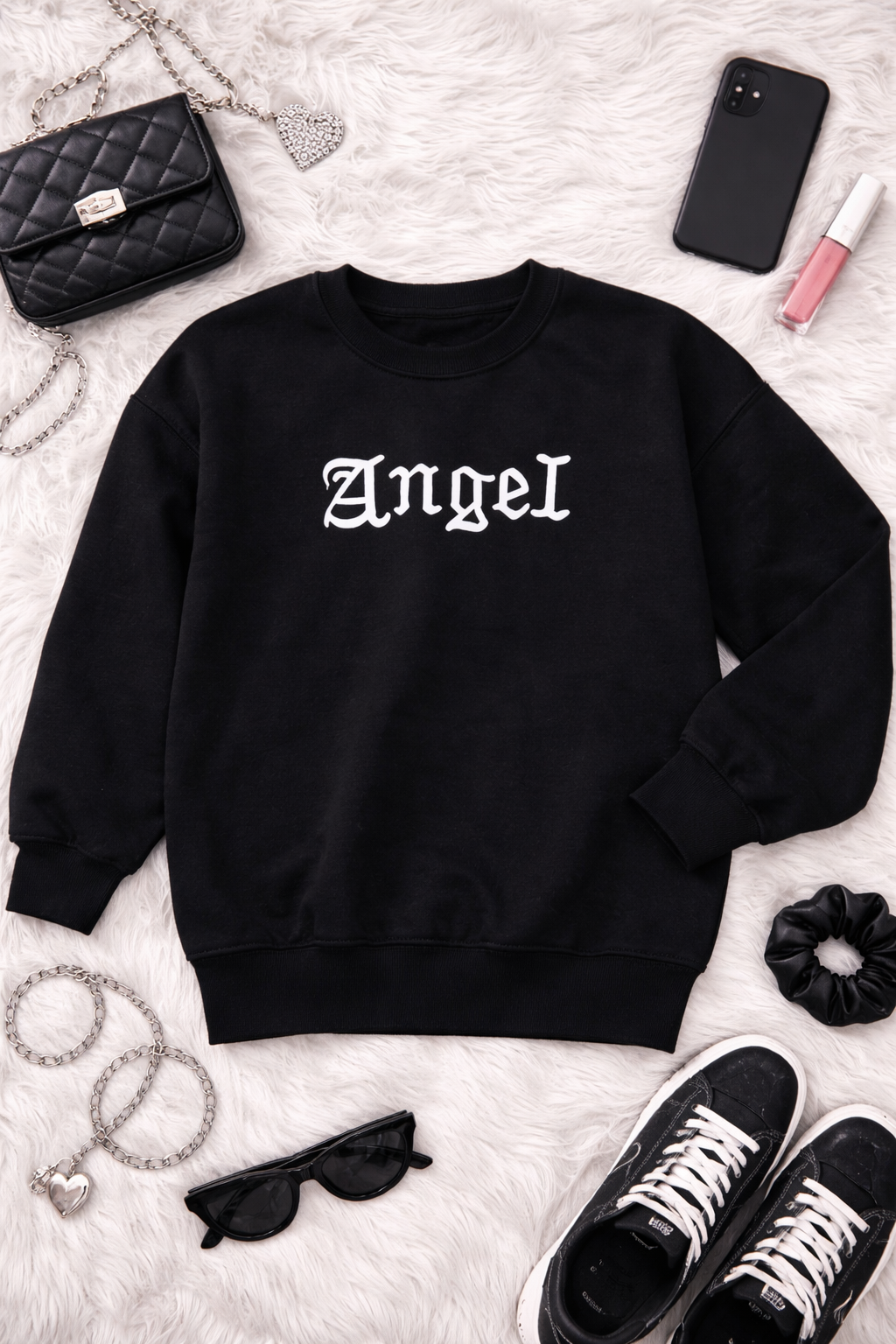 Outlet Angel Uzun Kol Sweatshirt