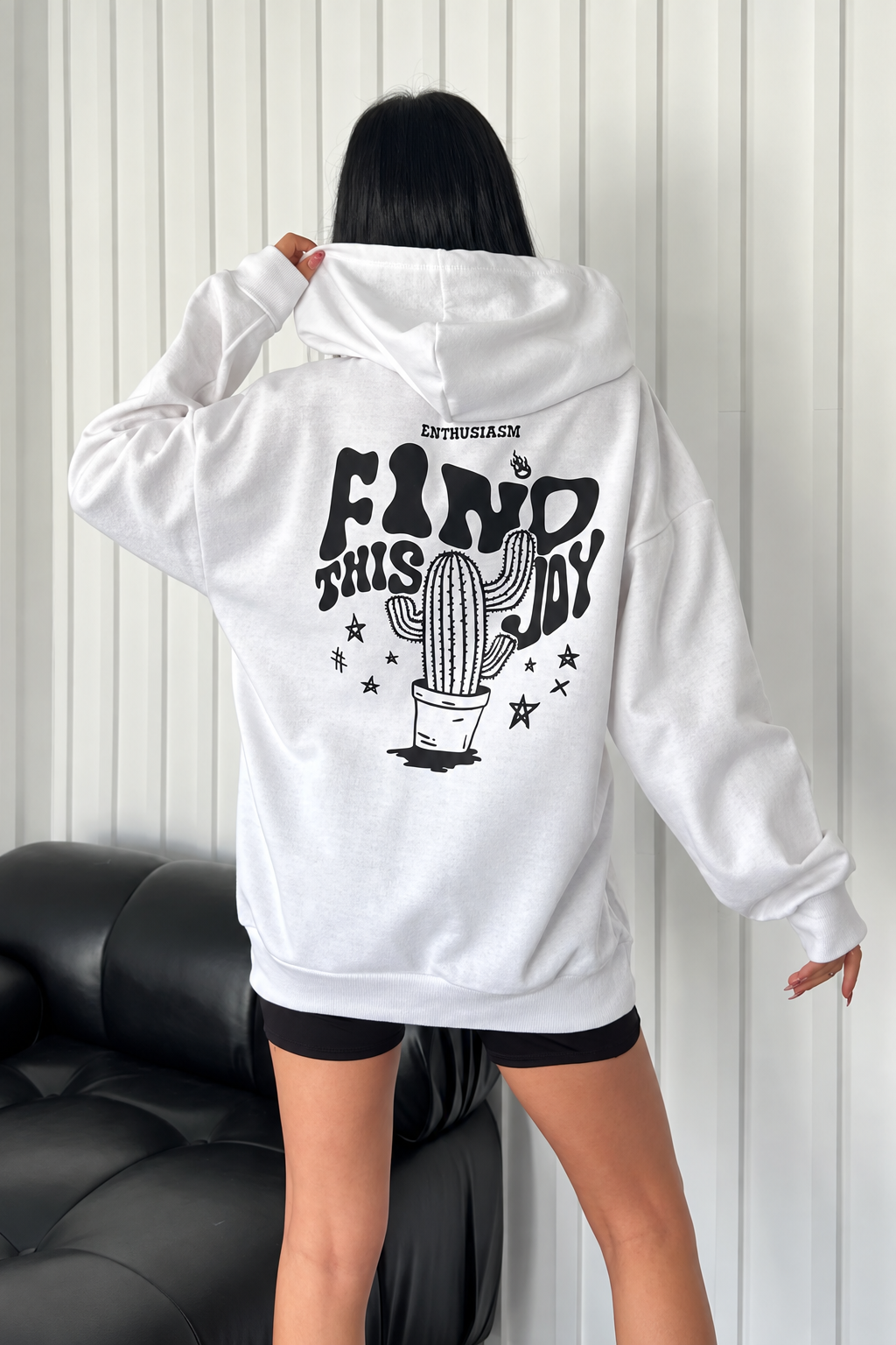 Outlet Find Oversize Unisex Sweatshirt Hırka