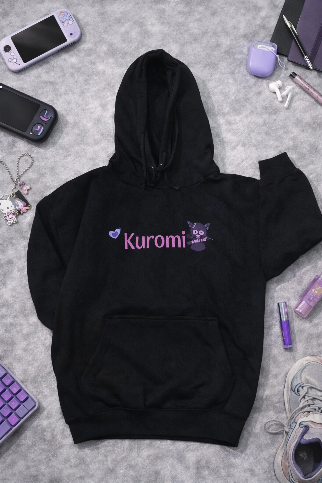 Outlet Kuromi Desenli Sweatshirt