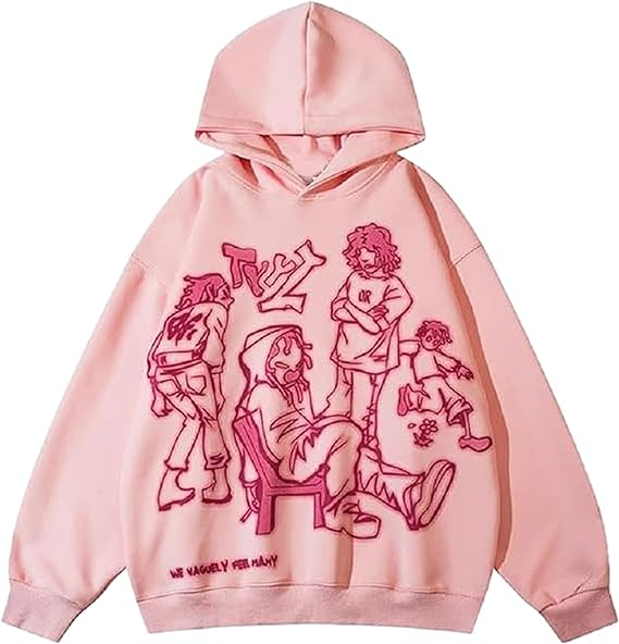 Outlet Lana Pink Oversize Unisex Sweatshirt Hırka