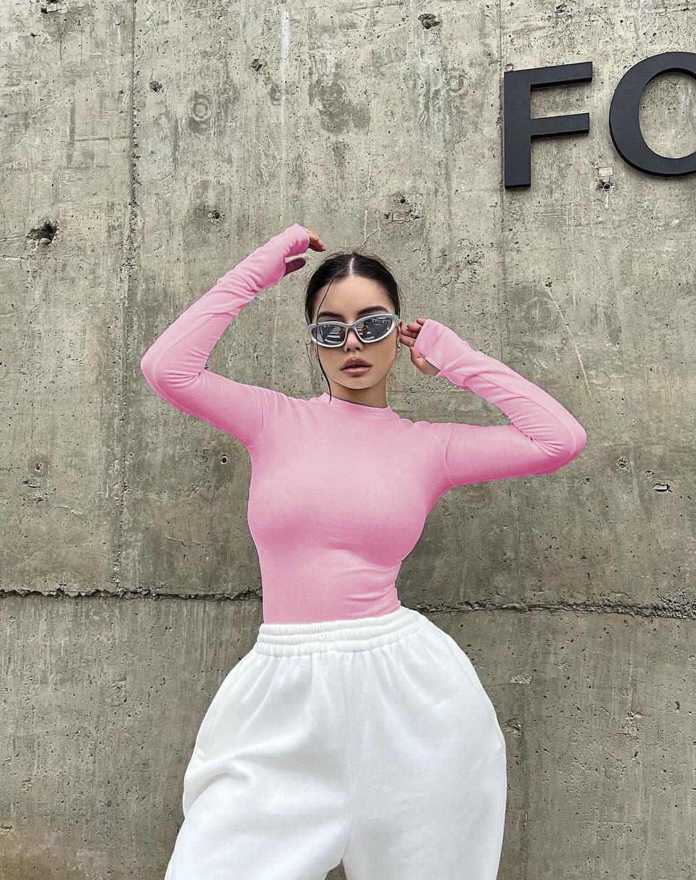 Pembe Basic Bodysuit