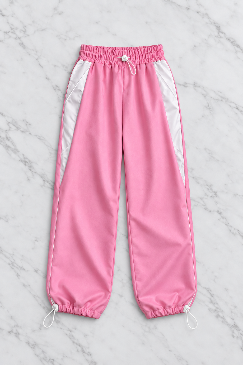 Pembe Line Detail Streetwear Eşofman Alti