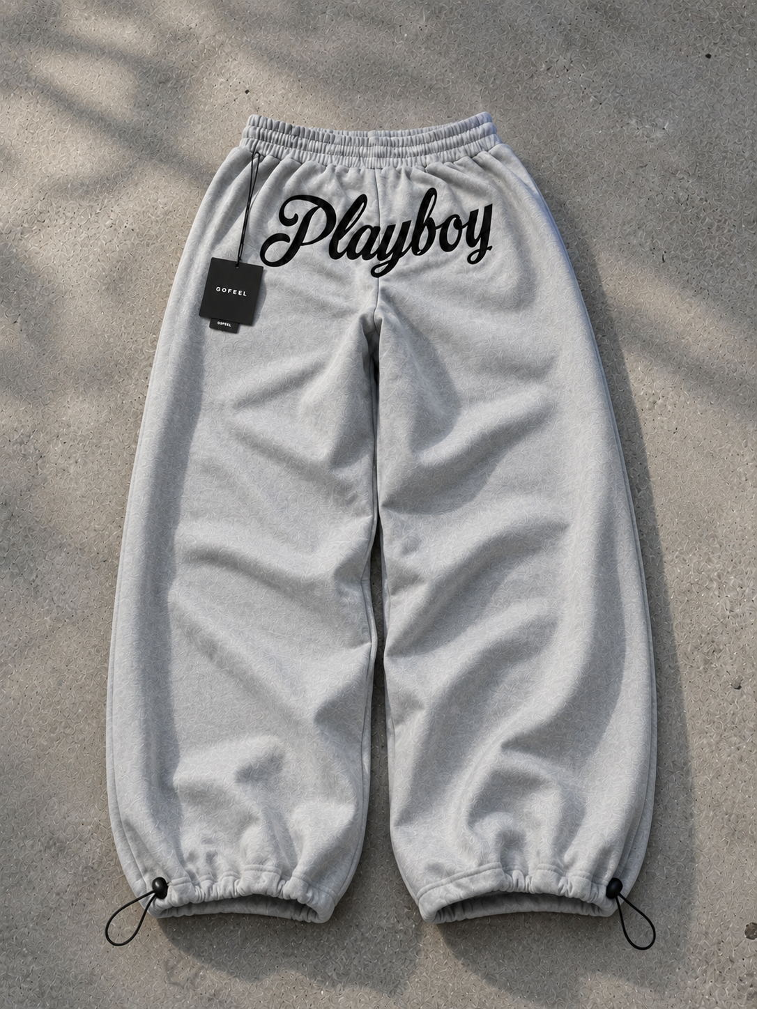 Playboy Detaylı Baggy Unisex Eşofman Altı